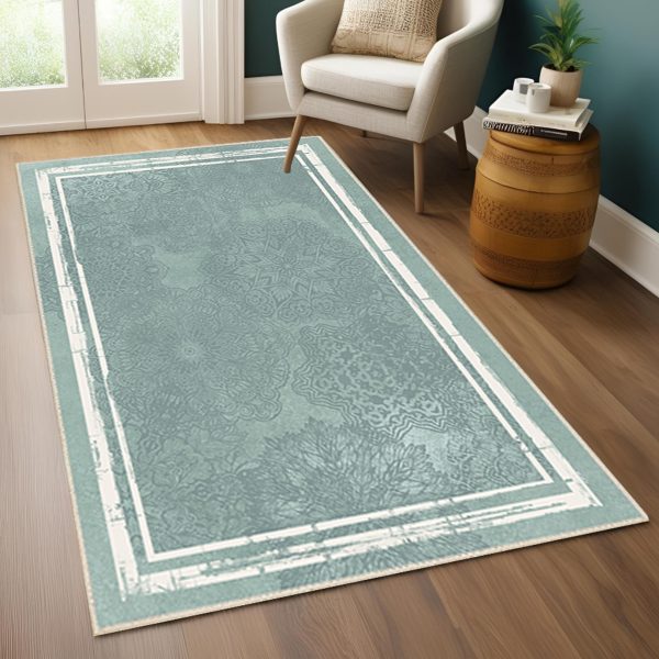 فرش ماشینی مدرن اورکوم طرح مینیمال تارا کد orkom_1111_3 (حراجی)