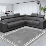 فرش ماشینی مدرن اورکوم طرح مینیمال تارا کد orkom_1111_4