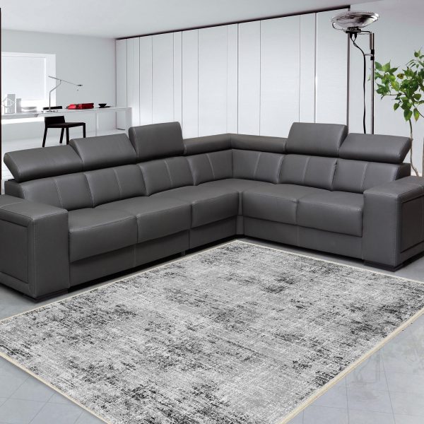 فرش ماشینی مدرن اورکوم طرح مینیمال تینا کد orkom_1112_2