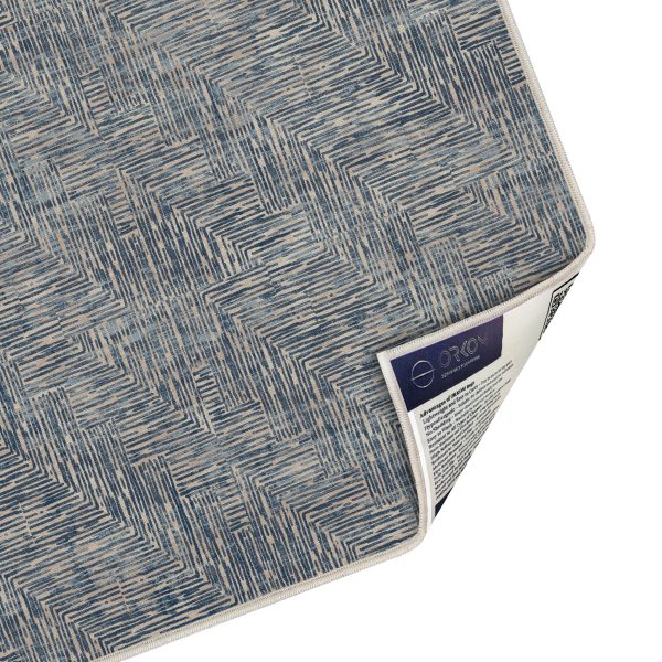 فرش ماشینی مدرن اورکوم طرح مینیمال تینا کد orkom_1113_1