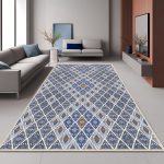 فرش ماشینی مدرن اورکوم طرح مینیمال تینا کد orkom_1115_1