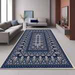 فرش ماشینی مدرن اورکوم طرح مینیمال تینا کد orkom_1115_2