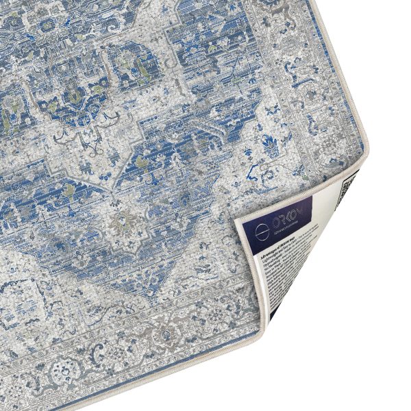 فرش ماشینی مدرن اورکوم طرح مینیمال تینا کد orkom_1115_3