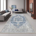 فرش ماشینی مدرن اورکوم طرح مینیمال تینا کد orkom_1115_3