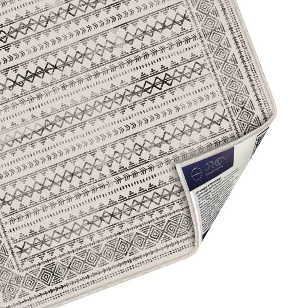 فرش ماشینی مدرن اورکوم طرح مینیمال تینا کد orkom_1119_2 (حراجی)