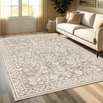 فرش ماشینی مدرن اورکوم طرح مینیمال مارال کد orkom_1121_1