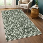 فرش ماشینی مدرن اورکوم طرح مینیمال مارال کد orkom_1121_2