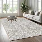 فرش ماشینی مدرن اورکوم طرح مینیمال مارال کد orkom_1121_5