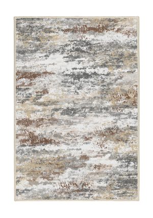 فرش ماشینی مدرن اورکوم طرح مینیمال دلتا کد orkom_1122_2