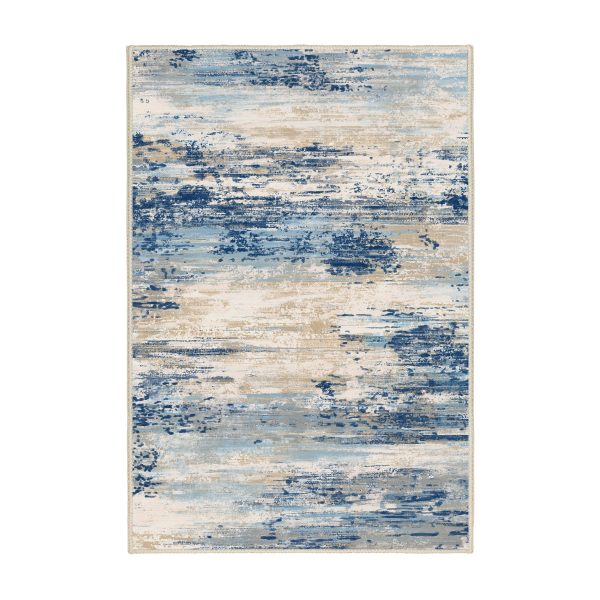 فرش ماشینی مدرن اورکوم طرح مینیمال دلتا کد orkom_1122_5