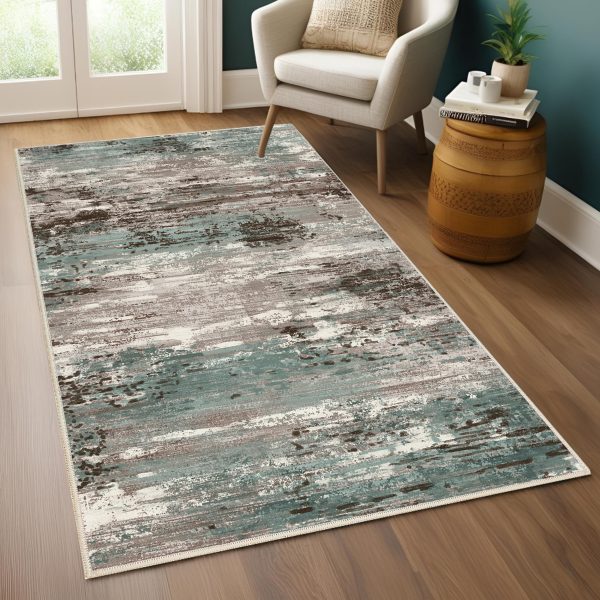 فرش ماشینی مدرن اورکوم طرح مینیمال دلتا کد orkom_1122_6