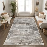 فرش ماشینی مدرن اورکوم طرح مینیمال دلتا کد orkom_1122_8