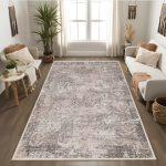 فرش ماشینی مدرن اورکوم طرح مینیمال ترنم کد orkom_1123_2