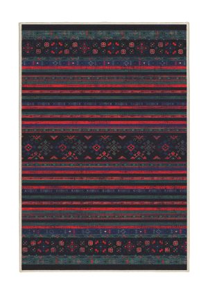 فرش ماشینی مدرن اورکوم طرح مینیمال تمنا کد orkom_1124_1