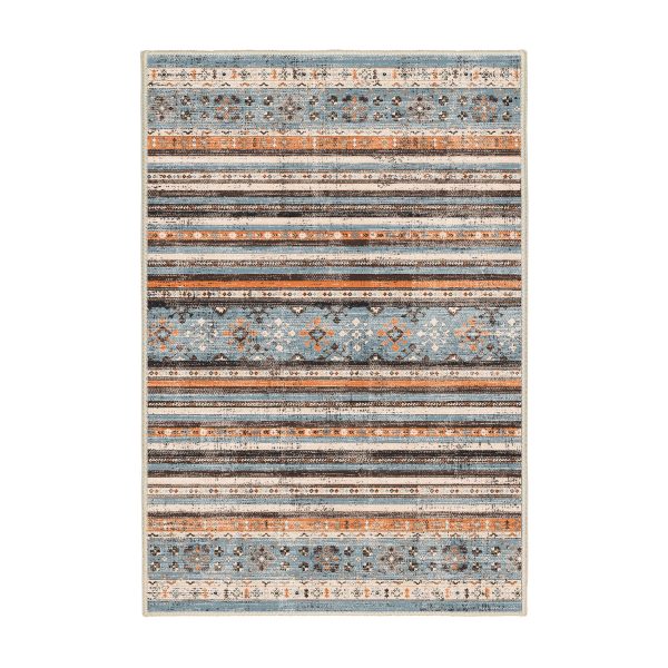 فرش ماشینی مدرن اورکوم طرح مینیمال تمنا کد orkom_1124_2