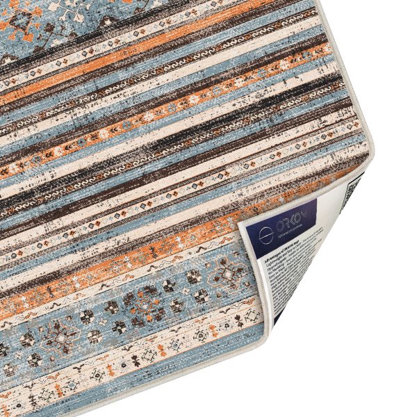 فرش ماشینی مدرن اورکوم طرح مینیمال تمنا کد orkom_1124_2