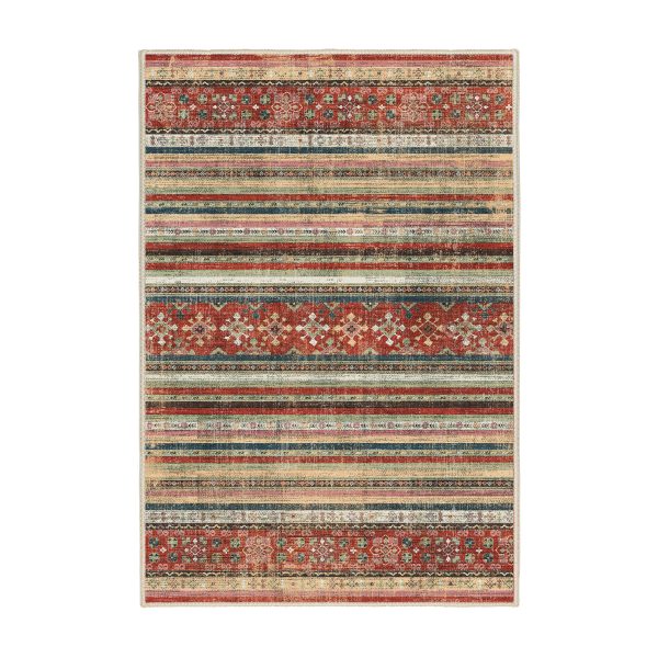 فرش ماشینی مدرن اورکوم طرح مینیمال تمنا کد orkom_1124_3 (حراجی)