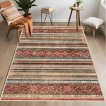 فرش ماشینی مدرن اورکوم طرح مینیمال تمنا کد orkom_1124_3 (حراجی)