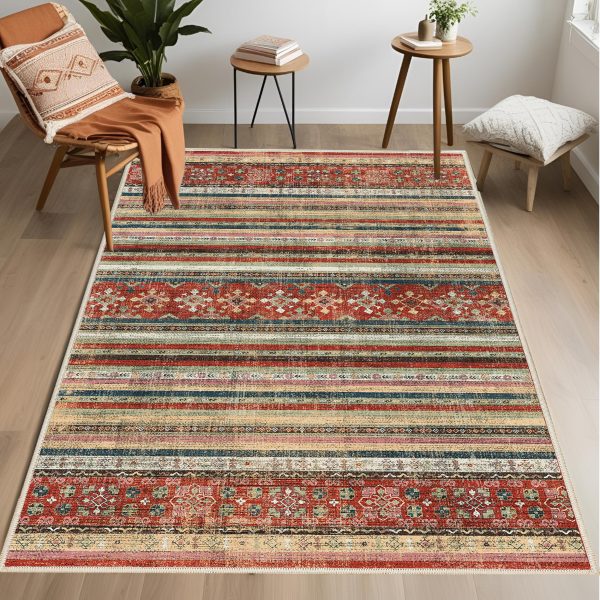 فرش ماشینی مدرن اورکوم طرح مینیمال تمنا کد orkom_1124_3 (حراجی)