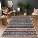 فرش ماشینی مدرن اورکوم طرح مینیمال تمنا کد orkom_1124_4