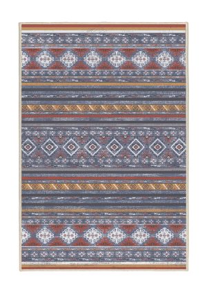 فرش ماشینی مدرن اورکوم طرح مینیمال سورین کد orkom_1125_1