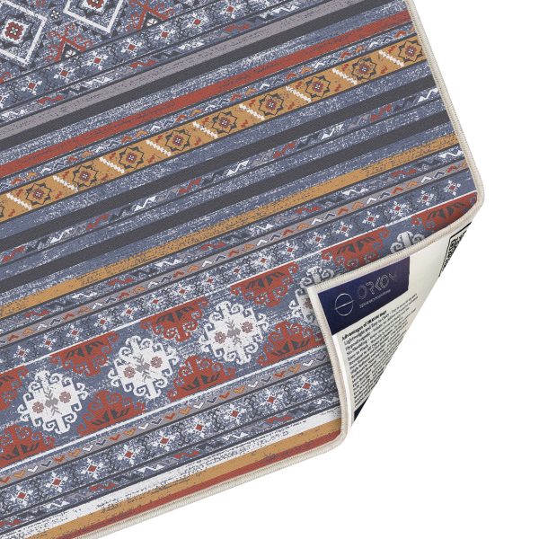 فرش ماشینی مدرن اورکوم طرح مینیمال سورین کد orkom_1125_1