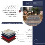 فرش ماشینی مدرن اورکوم طرح مینیمال سورین کد orkom_1125_1