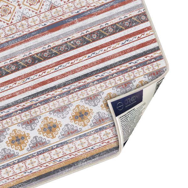 فرش ماشینی مدرن اورکوم طرح مینیمال سورین کد orkom_1125_2