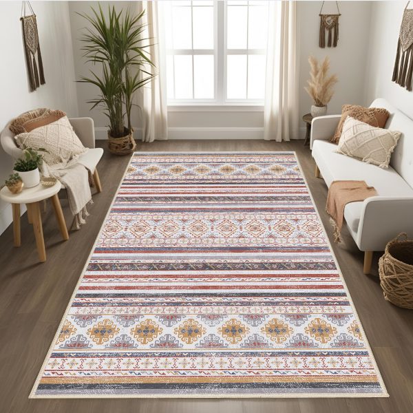 فرش ماشینی مدرن اورکوم طرح مینیمال سورین کد orkom_1125_2