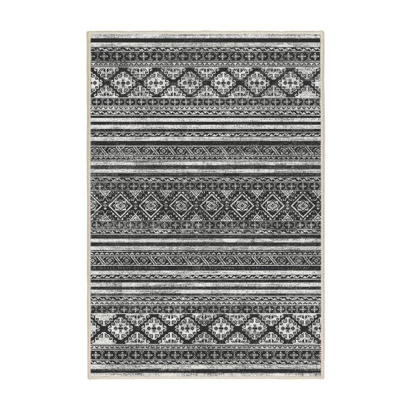 فرش ماشینی مدرن اورکوم طرح مینیمال سورین کد orkom_1125_3 (حراجی)