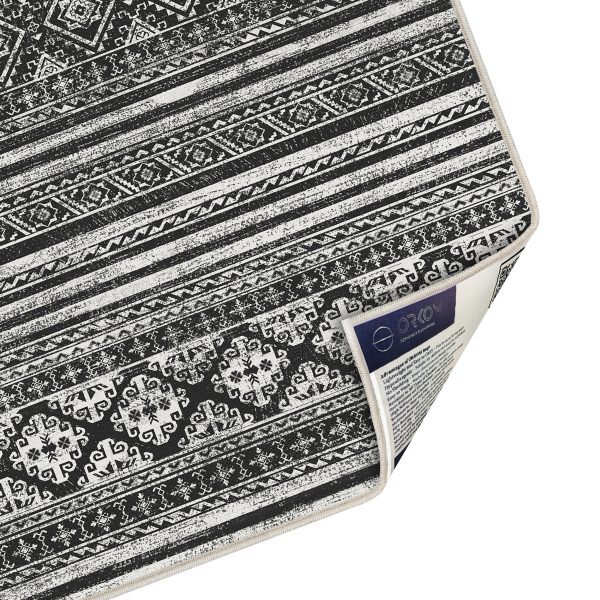 فرش ماشینی مدرن اورکوم طرح مینیمال سورین کد orkom_1125_3 (حراجی)