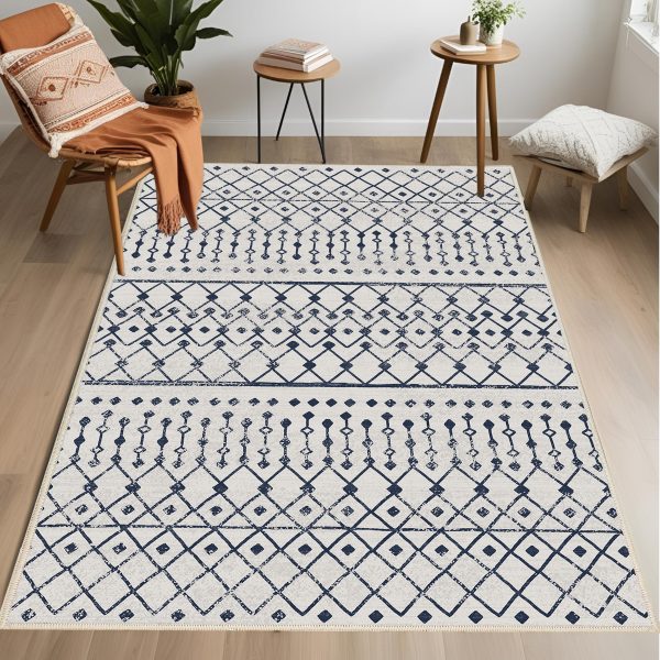 فرش ماشینی مدرن اورکوم طرح مینیمال سما کد orkom_1126_2