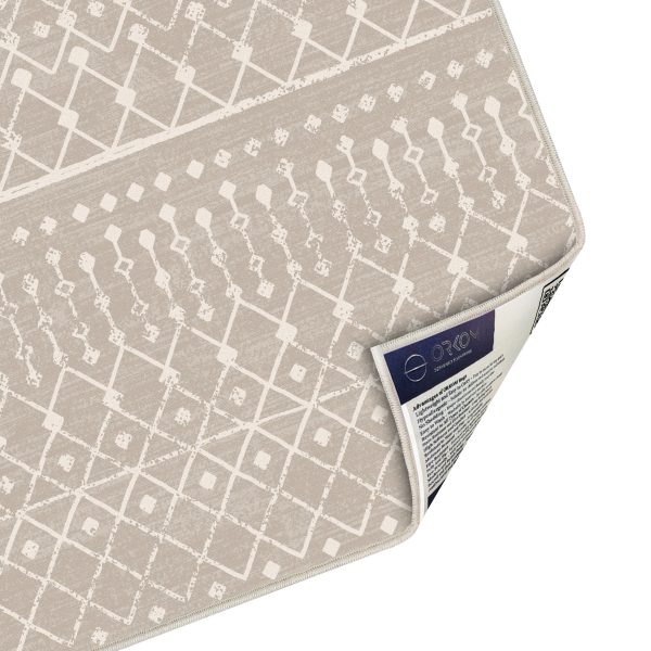 فرش ماشینی مدرن اورکوم طرح مینیمال سما کد orkom_1126_3