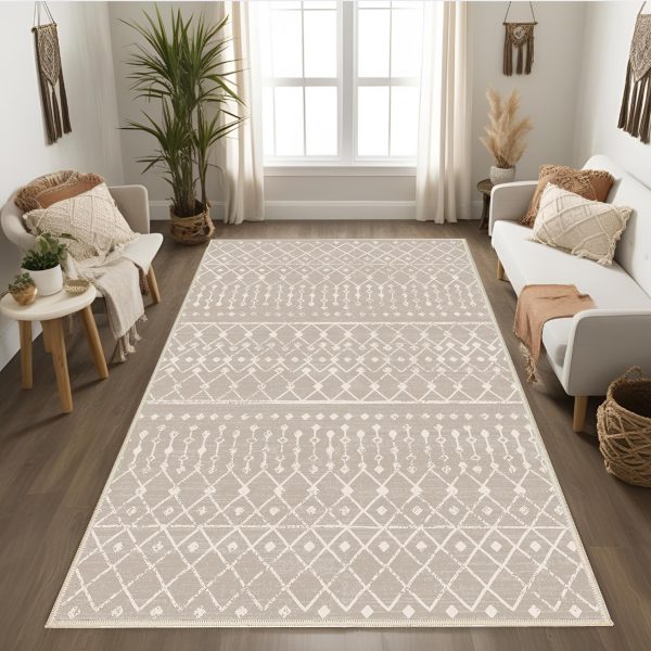 فرش ماشینی مدرن اورکوم طرح مینیمال سما کد orkom_1126_3