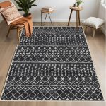 فرش ماشینی مدرن اورکوم طرح مینیمال سما کد orkom_1126_4