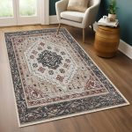 فرش ماشینی مدرن اورکوم طرح مینیمال سارو کد orkom_1127_1