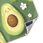فرش ماشینی اتاق کودک اورکوم طرح آووکادو کد kids_9006